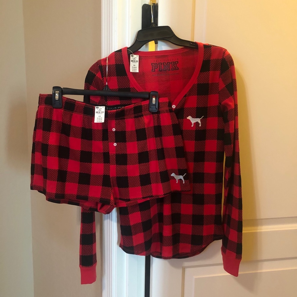 NWT VS PINK PJ SET